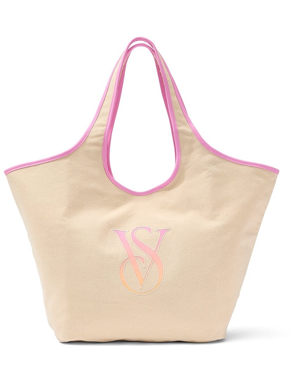 NWT VICTORIA’S SECRET Ombré Monogram Logo Tote Bag NEW